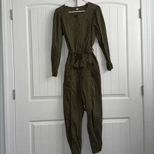 Old Navy Olive Green Jumpsuit